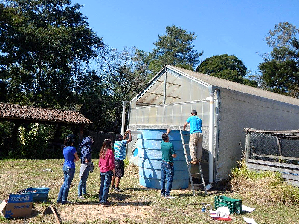 Captação de água de chuva